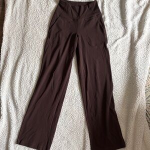Lululemon Athletica Espresso Wide-Leg Pants